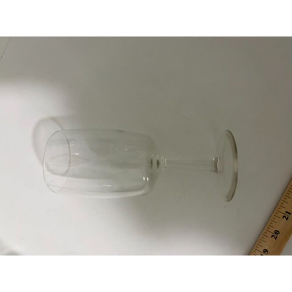 Clear Glass Stemmed Water Goblet - set 0f 5